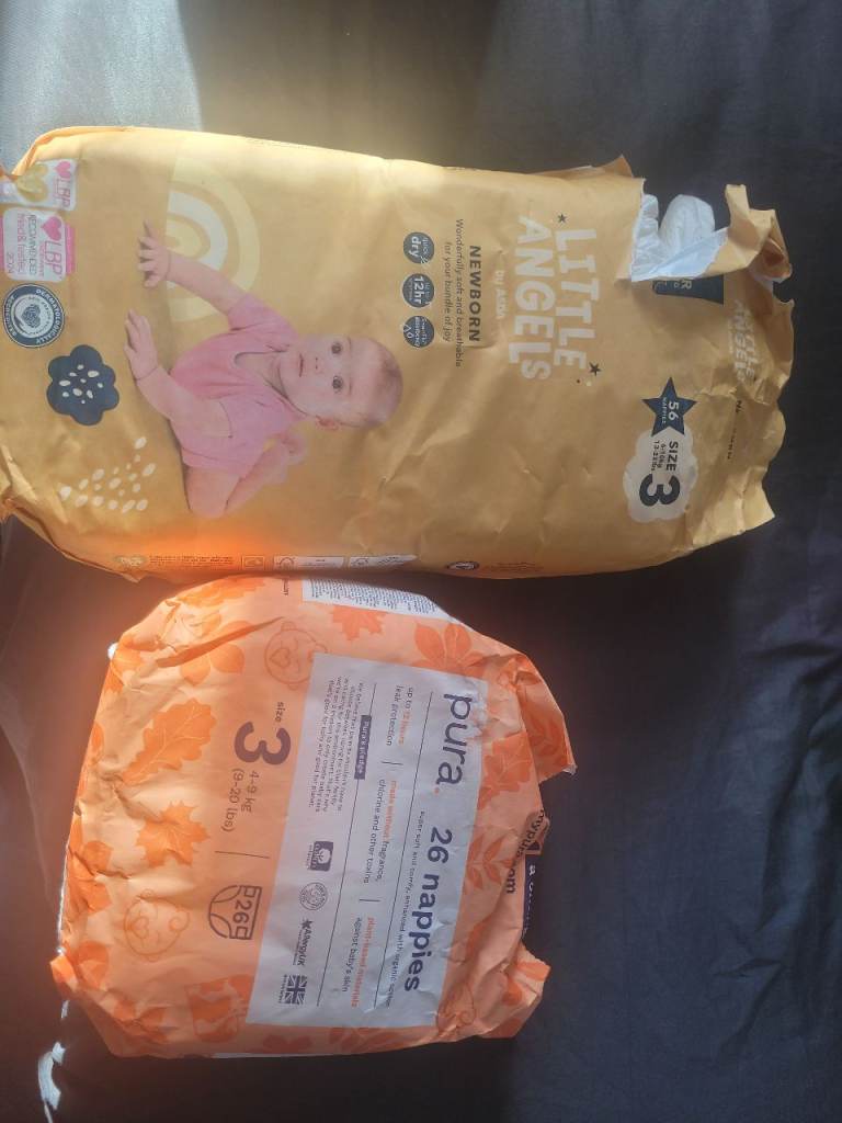 Size 3 nappies FREE