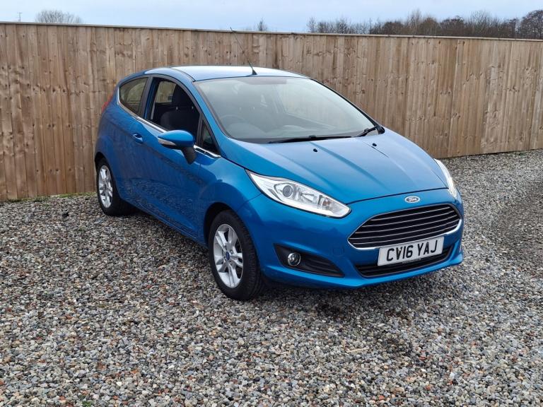 2016 Ford Fiesta 1.0 EcoBoost Zetec 3dr HATCHBACK Petrol Manual
