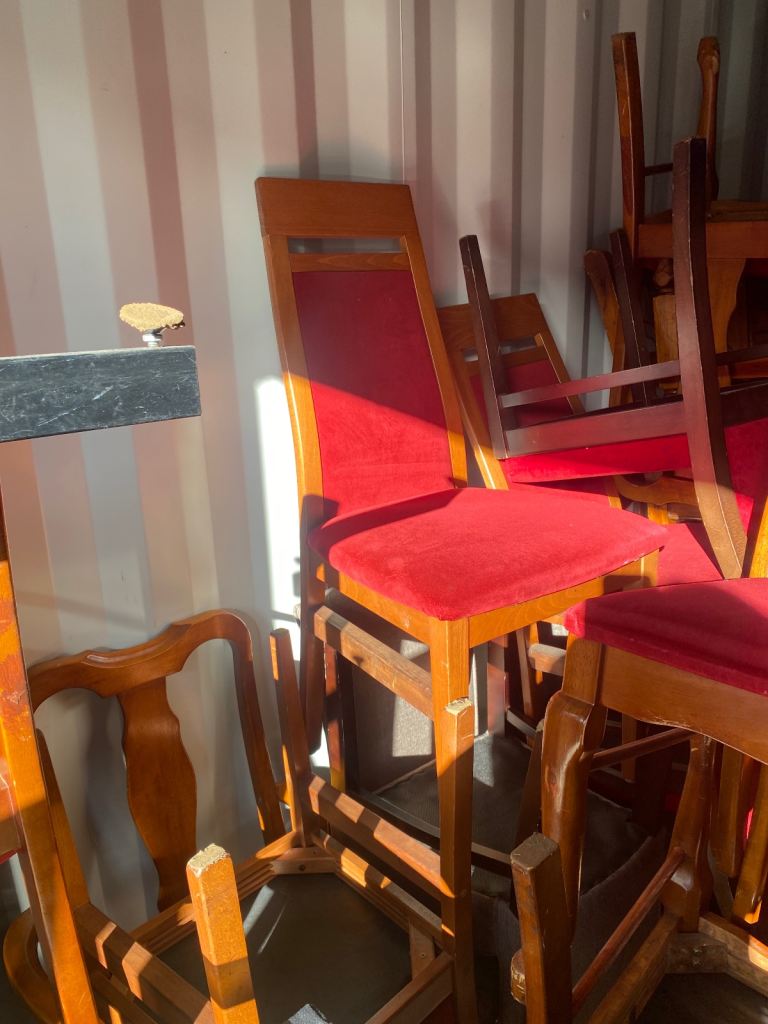 RESTAURANT TABLES AND CHAIRS 