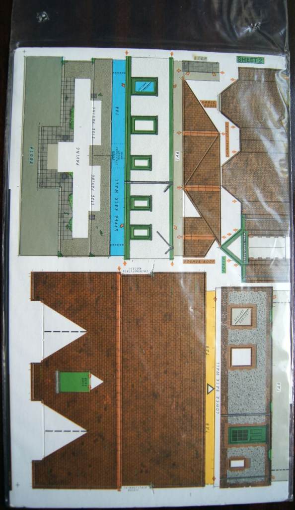 Superquick Model Kits Series B for Model Villages and OO/HO Gauge Railways 24 Greystones Farm House