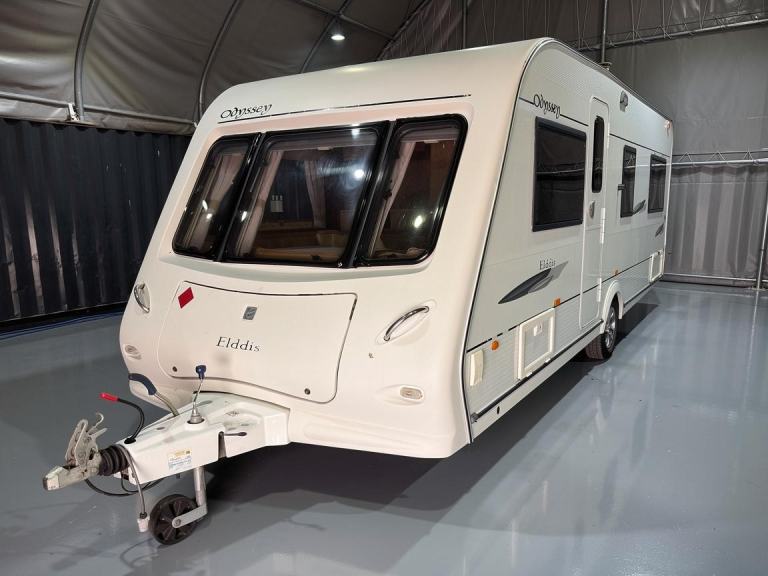 Elddis Odyssey 544 4 Berth Fixed Bed Caravan 