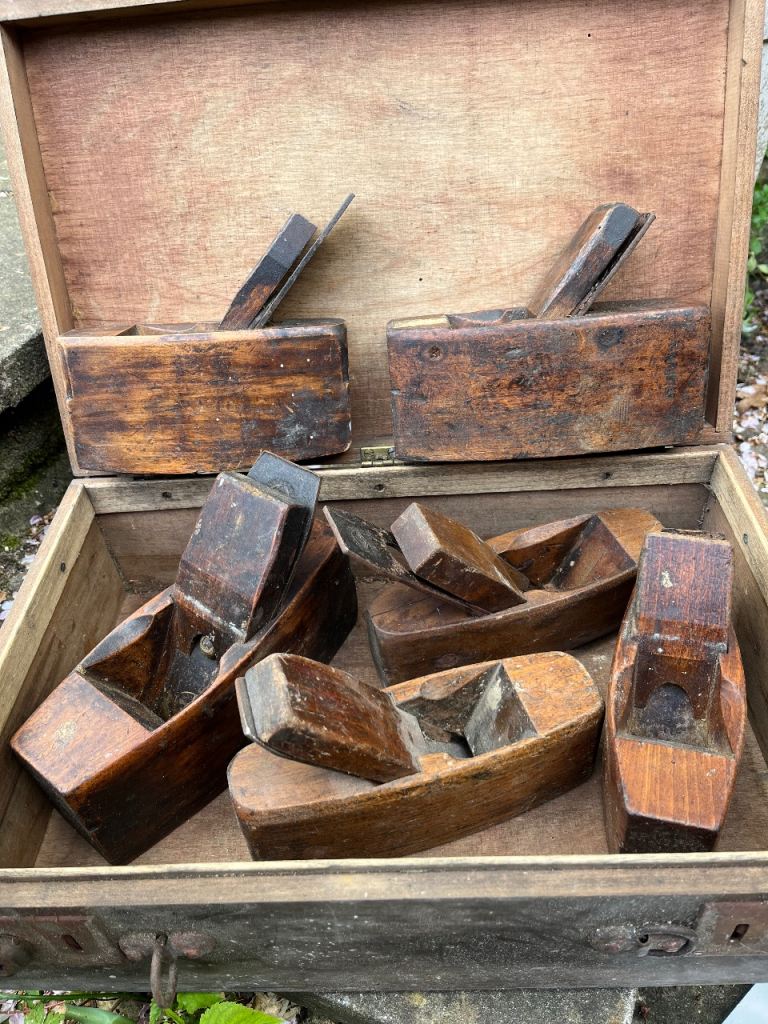 Vintage wooden planes 