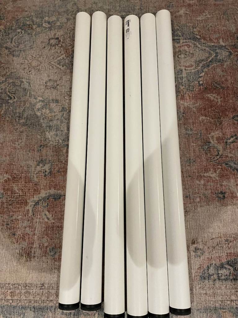 IKEA ADILS desk legs white - 1 available