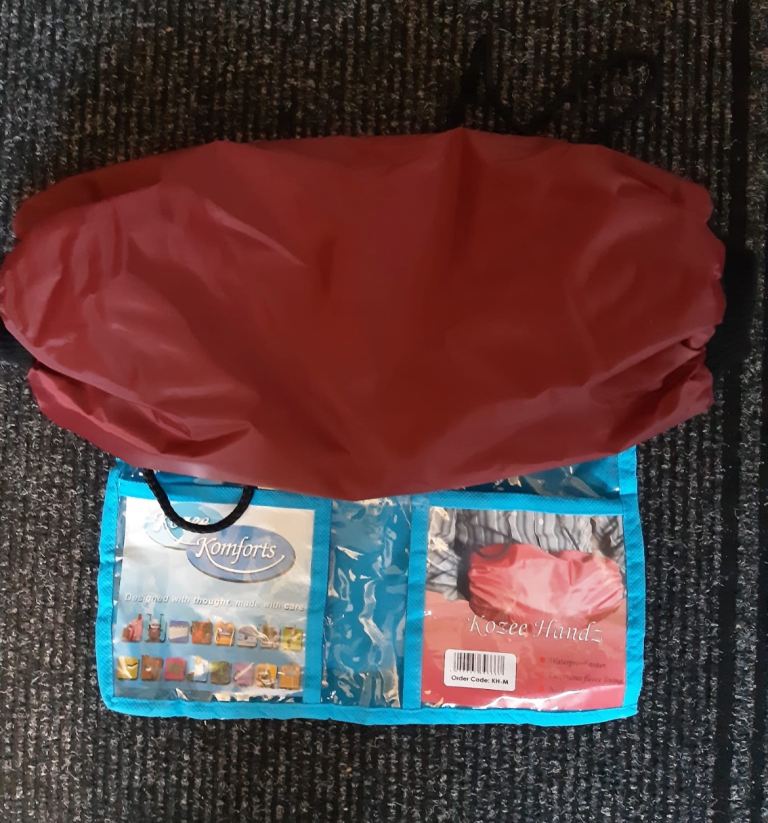 Kozee handz - wheelchair weatherproof hand warmer