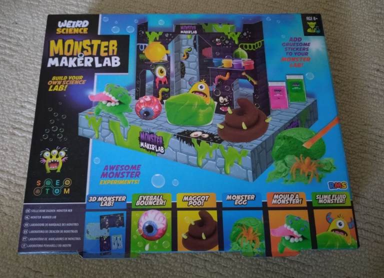 BNIB Weird Science Monster Maker Lab Science Kit