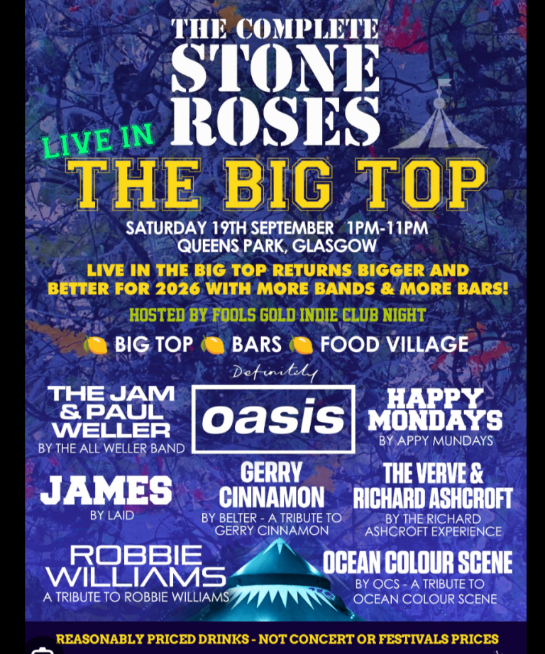 The complete stone roses - live at the big top