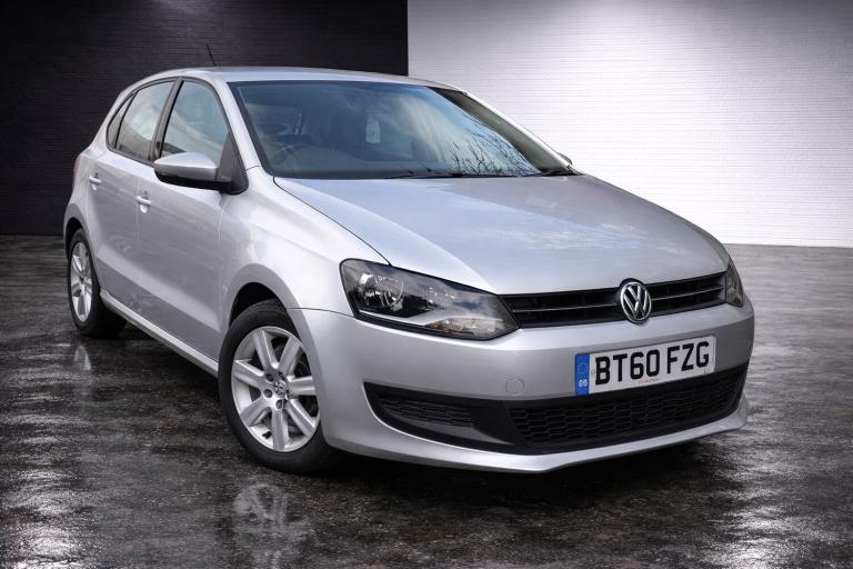 2011 60 VOLKSWAGEN POLO 1.6 TDI SE 5 DOOR DIESEL SILVER MANUAL