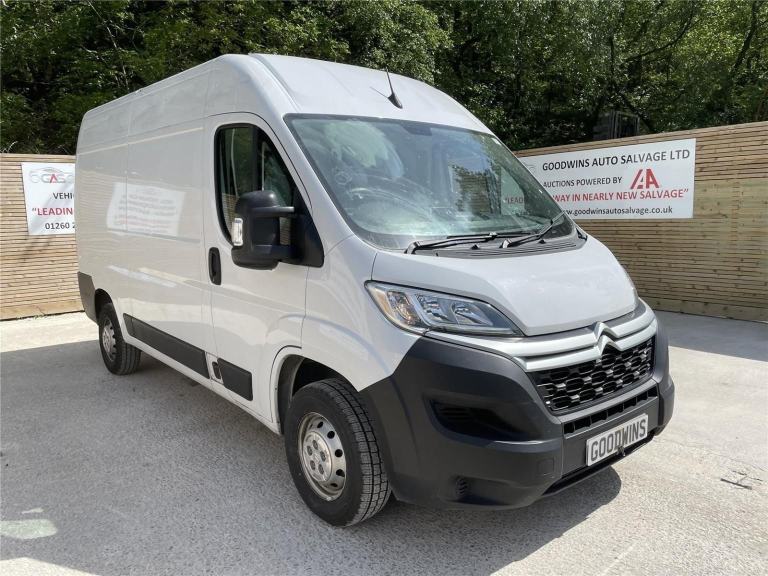 2023 73 CITROEN RELAY 35 L2H2 ENTERPRISE EDITION 2.2T DAMAGED REPAIRABLE SALVAGE