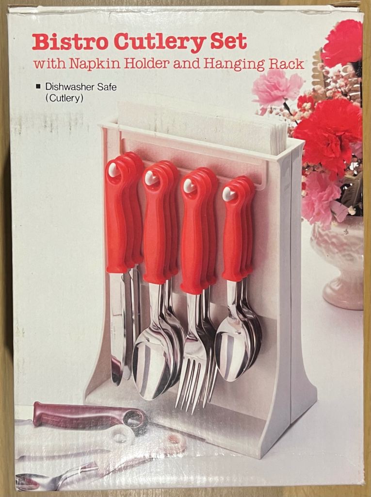 24 Piece Cutlery Set with Stand 