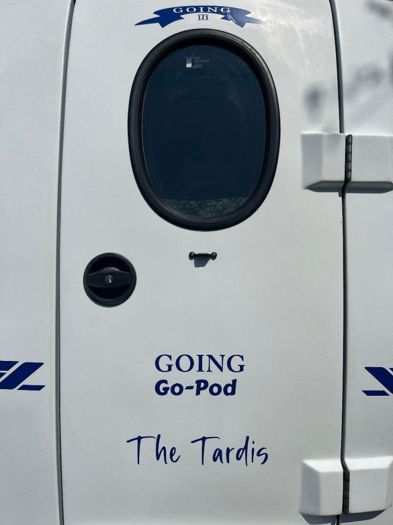 "The Tardis" our lovely 2018 Going GoPod Plus is for sale!