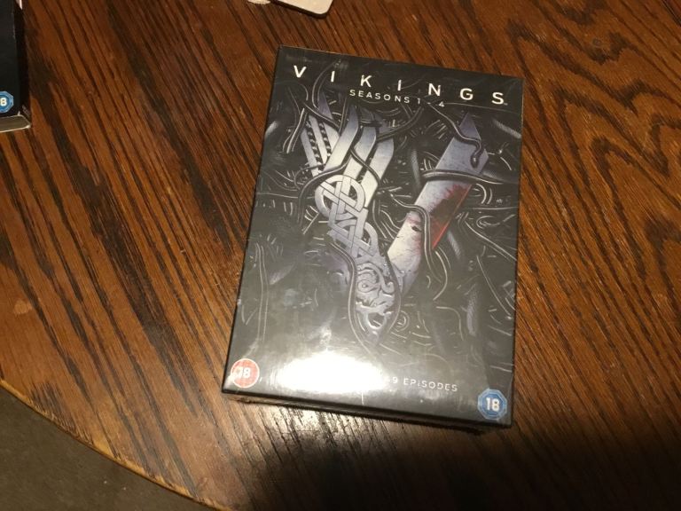 Vikings DVD Seasons 1-4 box set