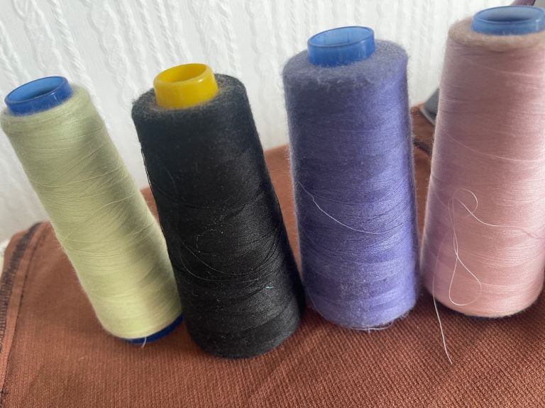 Four reels of cotton 