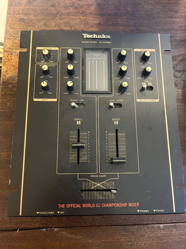 Technics sh-ex1200 dj mixer 