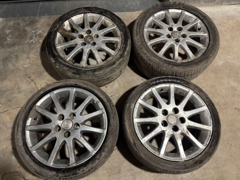17” Lexus IS200 11spoke Facelift Alloys 5x114.3