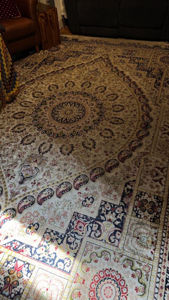 Large Premium Irani Silk Style Rug (250 x 350 cm)