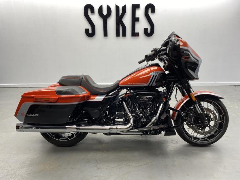2024 Harley-Davidson FLHXSE CVO Touring Street Glide in the Legendary Orange