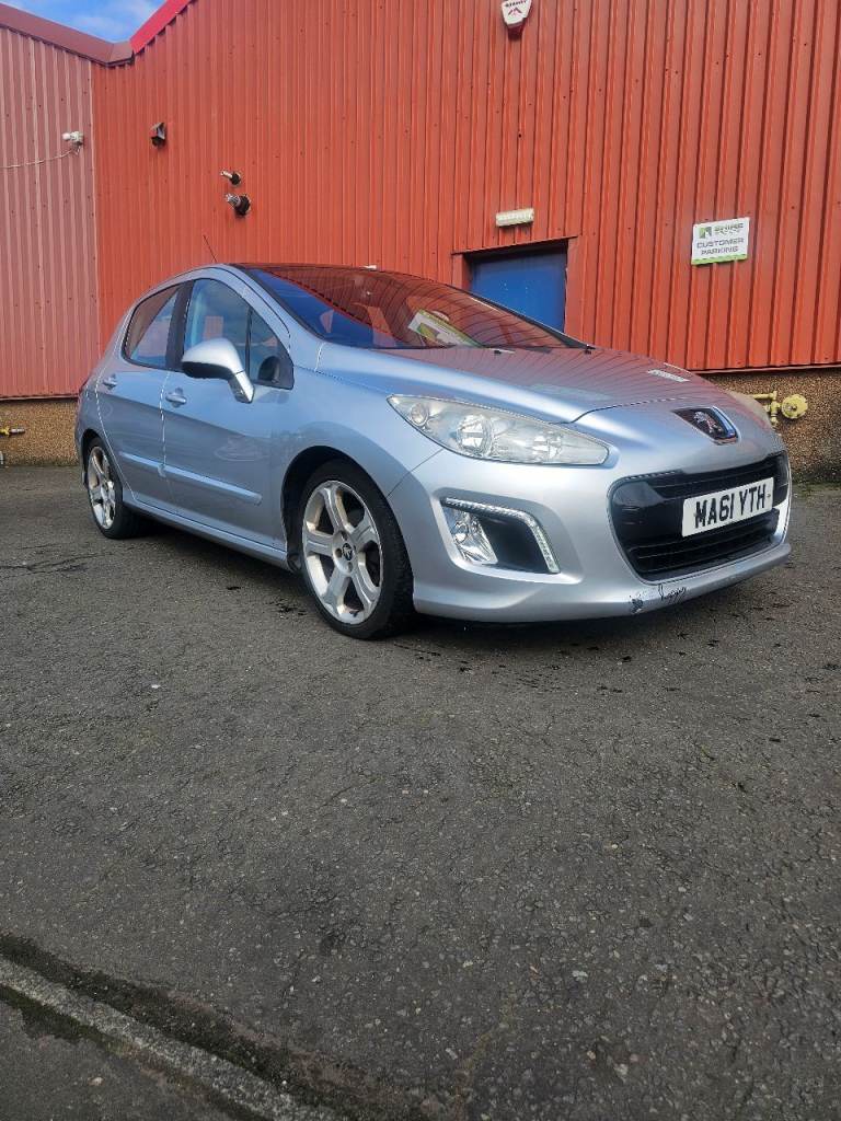 Peugeot 308 1.6 allure petrol 2011 plate 