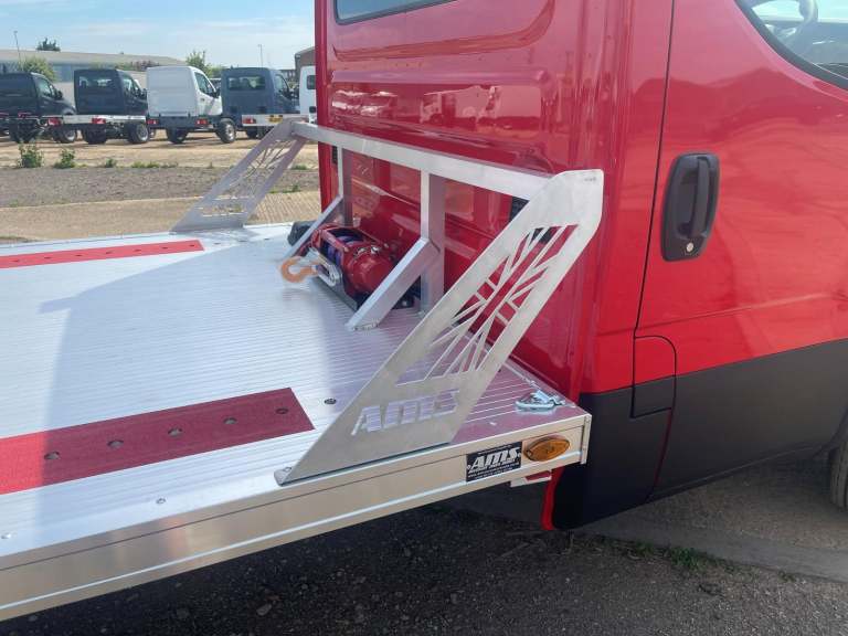 Recovery Truck Body Aluminium Car Transporter body, we can build on any manufact