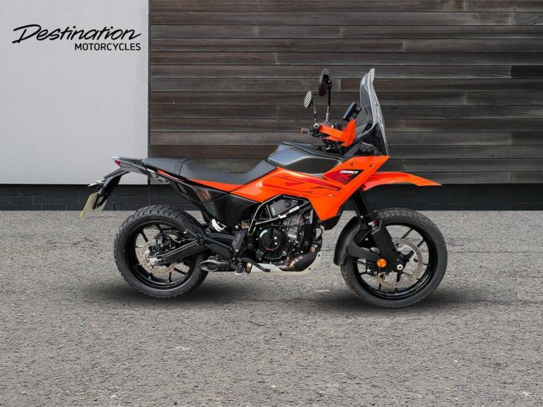 2025 KTM Street 390 ADVENTURE X Petrol orange Manual