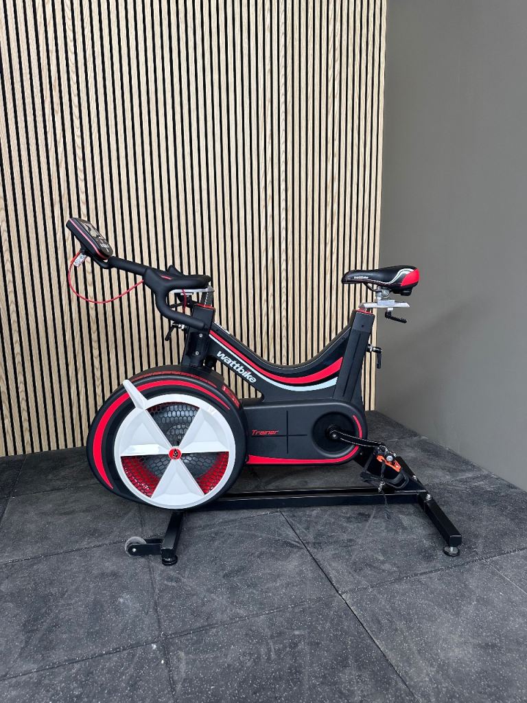 Wattbike Trainer Indoor Smart Exercise Bike With Model B Bluetooth Monitor, SERVICED
