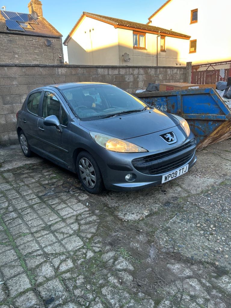 2009 PEUGEOT 207 1.6 HDI ( SPARES OR REPAIR)