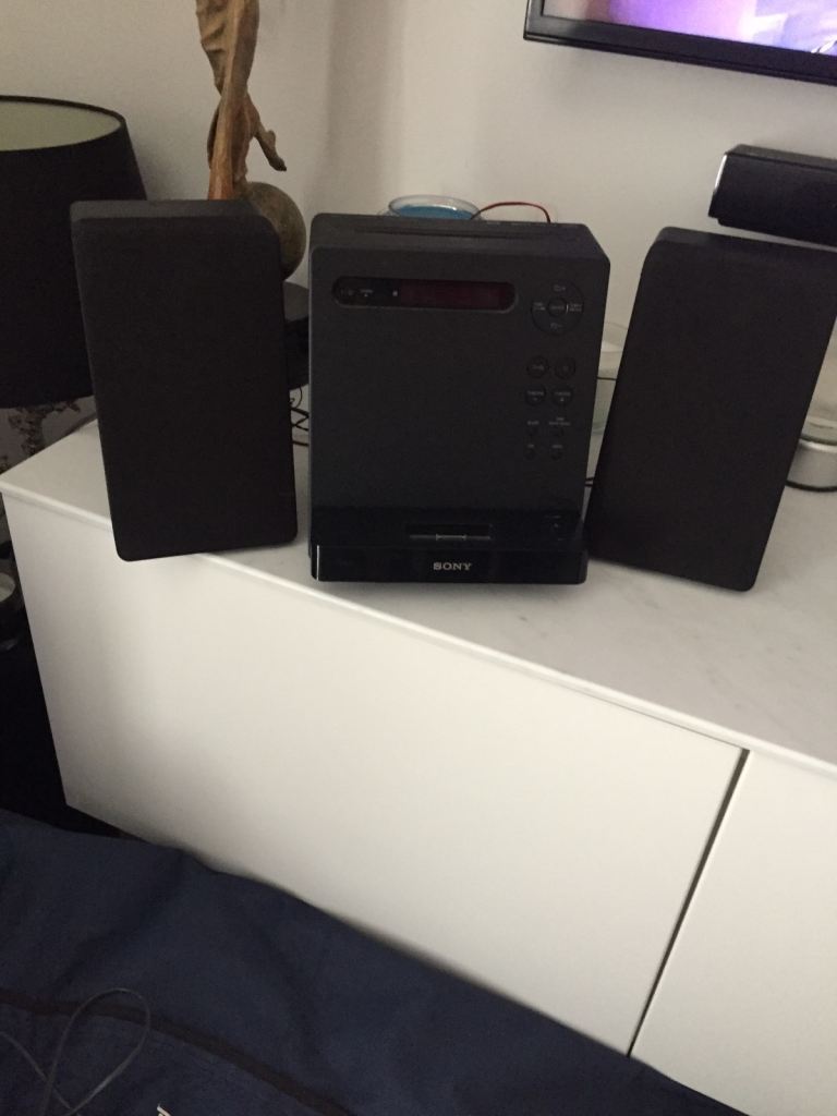 Sony dab micro system cd/I pod