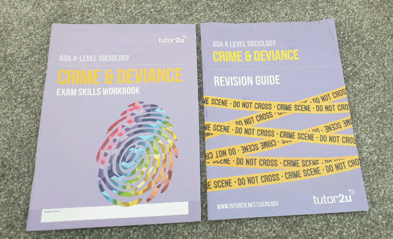 AQA A Level Sociology Crime and Deviance Revision Guide and Workbook 