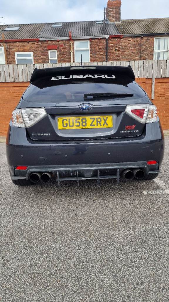 Subaru impreza sti hatchback 2.5 08 modified 