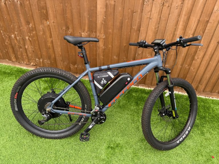 Carrera large electric mountain bike 