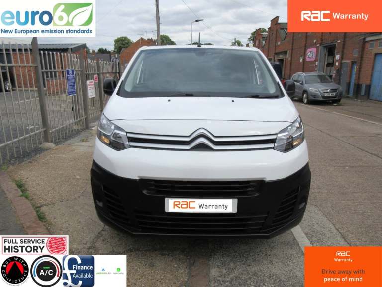 2022 Citroen Dispatch 1000 1.5 BlueHDi 100 Van Enterprise Pro PANEL VAN Diesel Manual