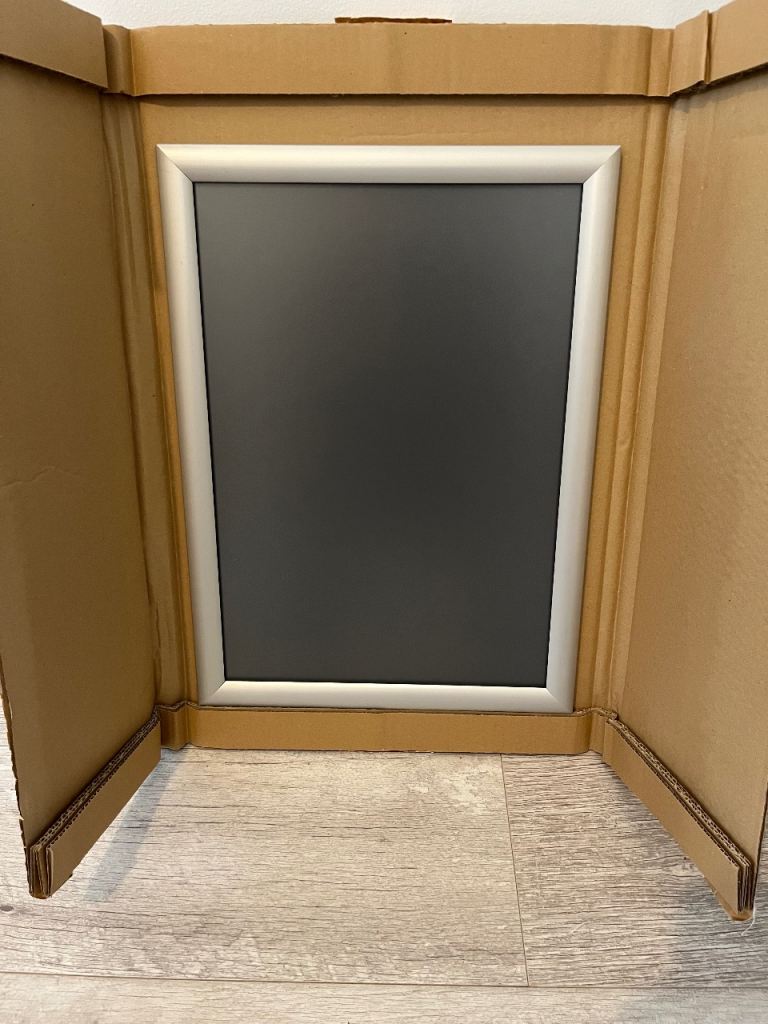 A3 size Snap Frames 25mm profile Poster Clip Displays Retail Wall Notice Board