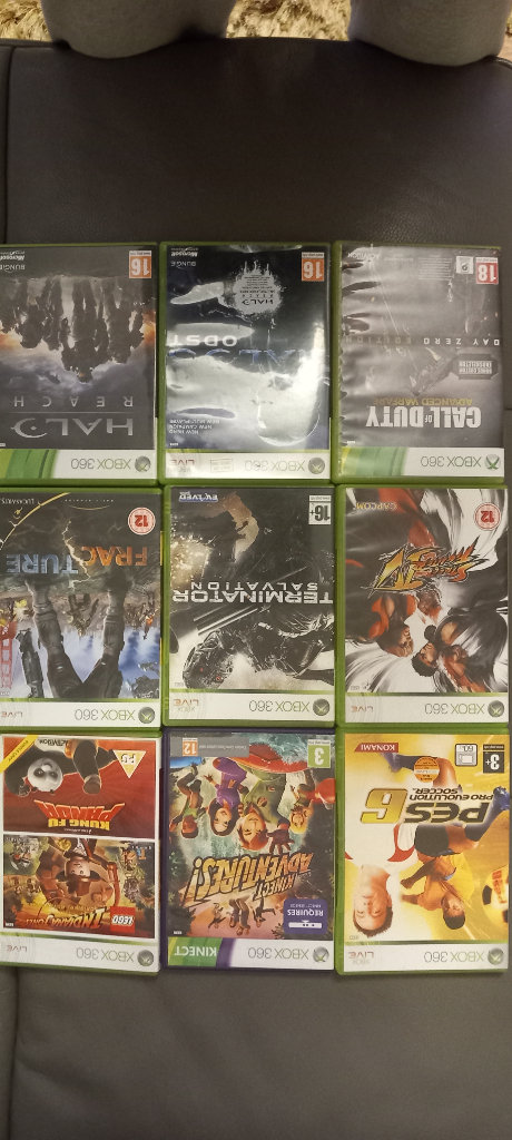 x box 360 games 35 of and 5 x box one games 