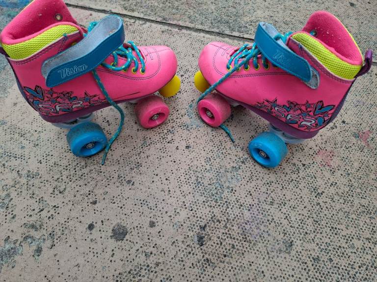 SFR Pink Roller Skates – Good Condition