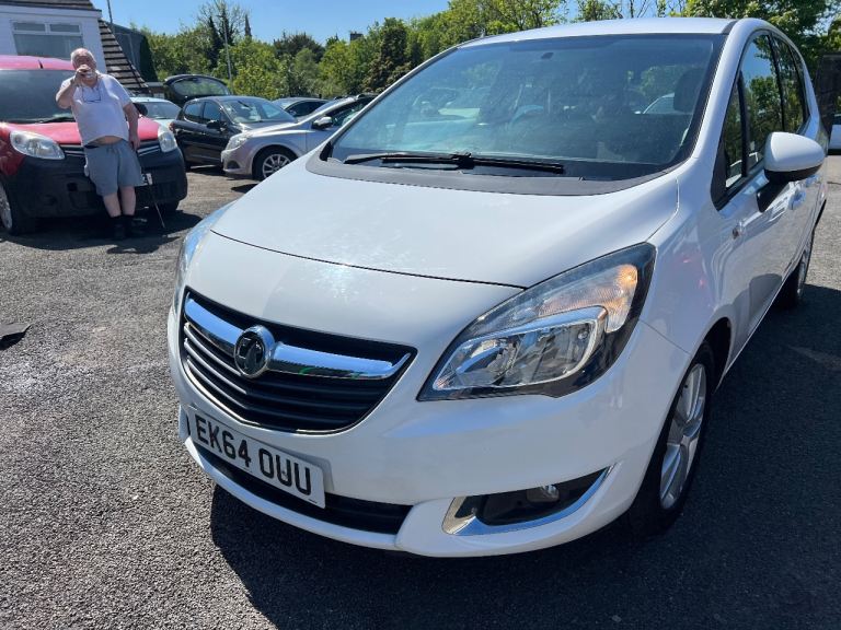 2014  (64) Vauxhall Meriva Life 1.4 Petrol 109,000 Miles MOT ’d April 26 alloy wheels 