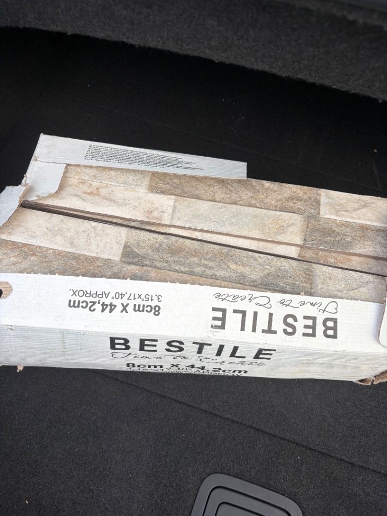 Box of tiles