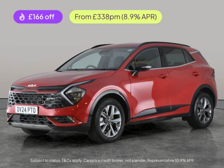 2024 Kia Sportage 1.6 h T-GDi GT-Line SUV 5dr Petrol Hybrid Auto Euro 6 (s/s) (207 bhp) - HEA Suv...