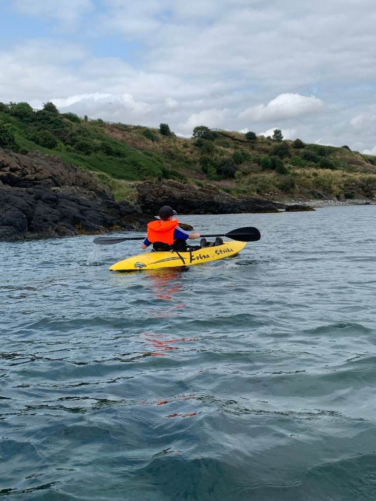 Cobra Strike Kayak Yellow, fair Condition