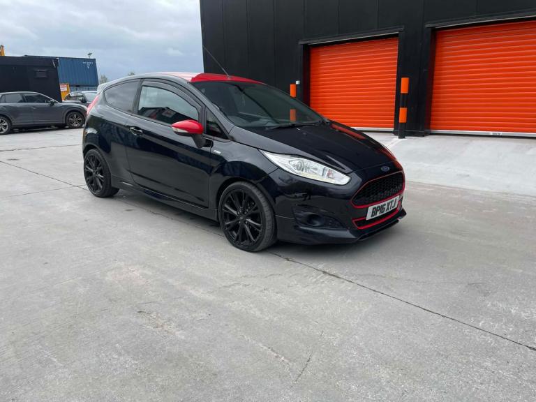 2016 Ford Fiesta 1.0 EcoBoost 140 ST-Line Black 3dr HATCHBACK Petrol Manual
