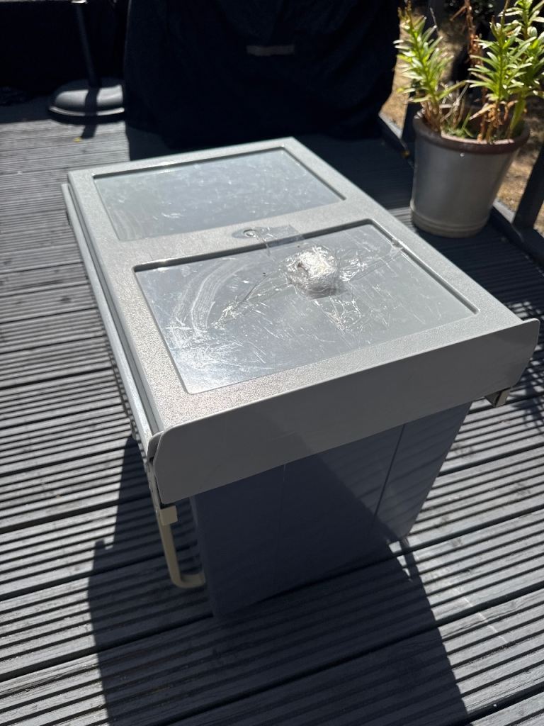 Integrated Kitchen Bins (x3) Pull Out Bins – Good Condition