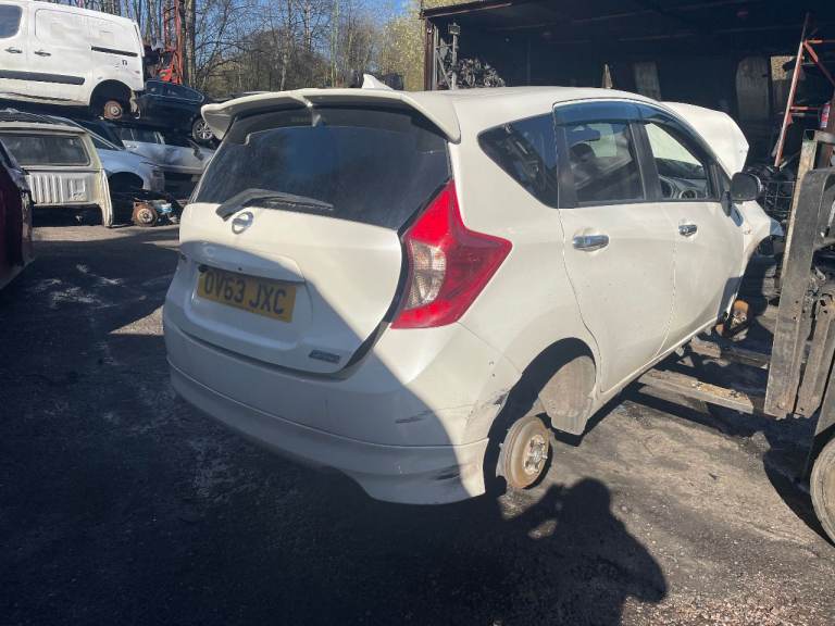 2012 NISSAN NOTE E12 1.2 PETROL HR12DE 5 DOOR BREAKING SPARES 