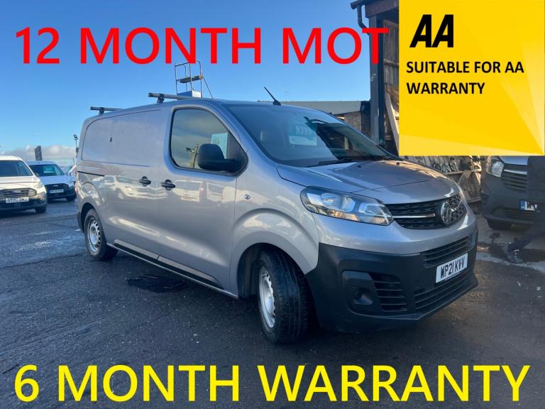 2021 Vauxhall Vivaro 2700 1.5d 100PS Edition H1 Van PANEL VAN Diesel Manual