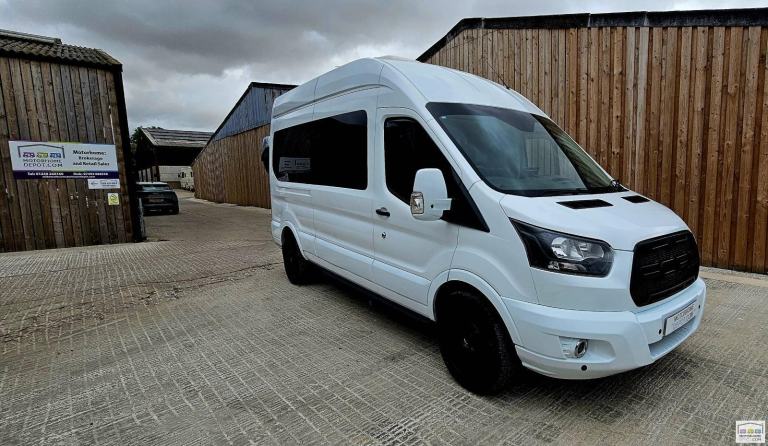 Ford Transit 350 2L 2018 high top camper van 4 berth 6 belts 41k 3500kgs