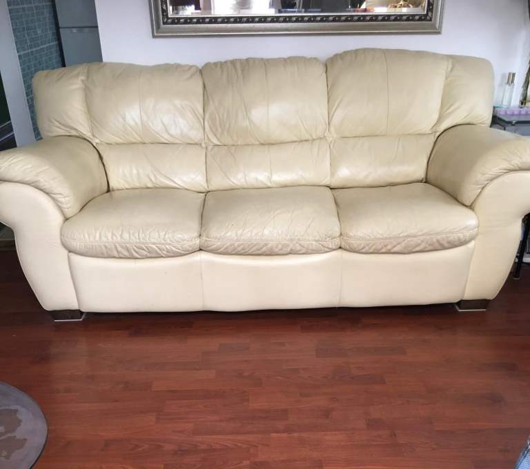 Land Of Leather 3+2+1 Sofas ForSale