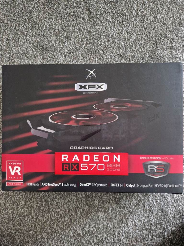 XFX Radeon RX 570 8GB Graphics Card