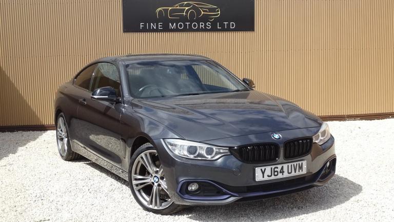 BMW 4 SERIES 2.0 420d xDrive Sport Coupe Grey Manual Diesel 2014