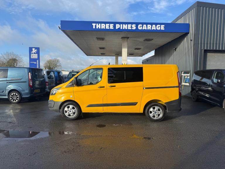 Ford Transit Custom 2.2 TDCi 125ps L1 Converted CrewCab Spares Or Repairs No Vat