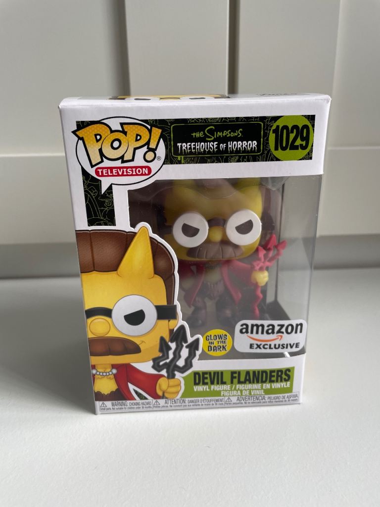 The Simpsons Treehouse of Horror Funko Pops