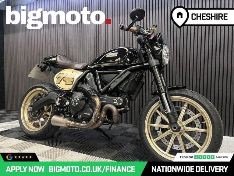 2018 18 DUCATI SCRAMBLER 800 FINANCE SPECIALISTS APPLY NOW