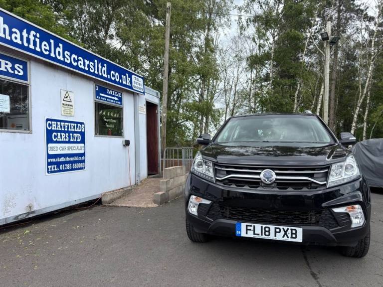 2018 18 SSANGYONG KORANDO 2.2D SE DIESEL,2 OWNERS,8 STAMPS,ONLY 69K MILES,2 KEYS
