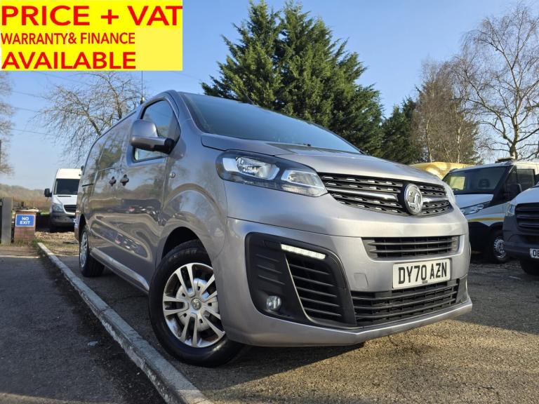 2020 Vauxhall Vivaro 2.0 Turbo D 3100 Sportive L2 LWB  PANEL VAN Diesel Manual